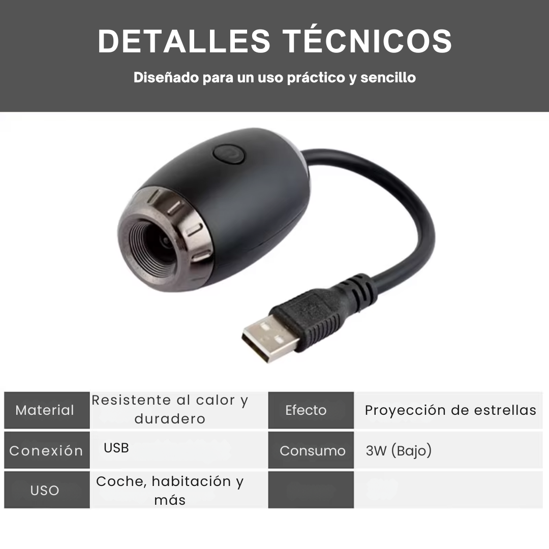 Proyector Galaxy Ambiental